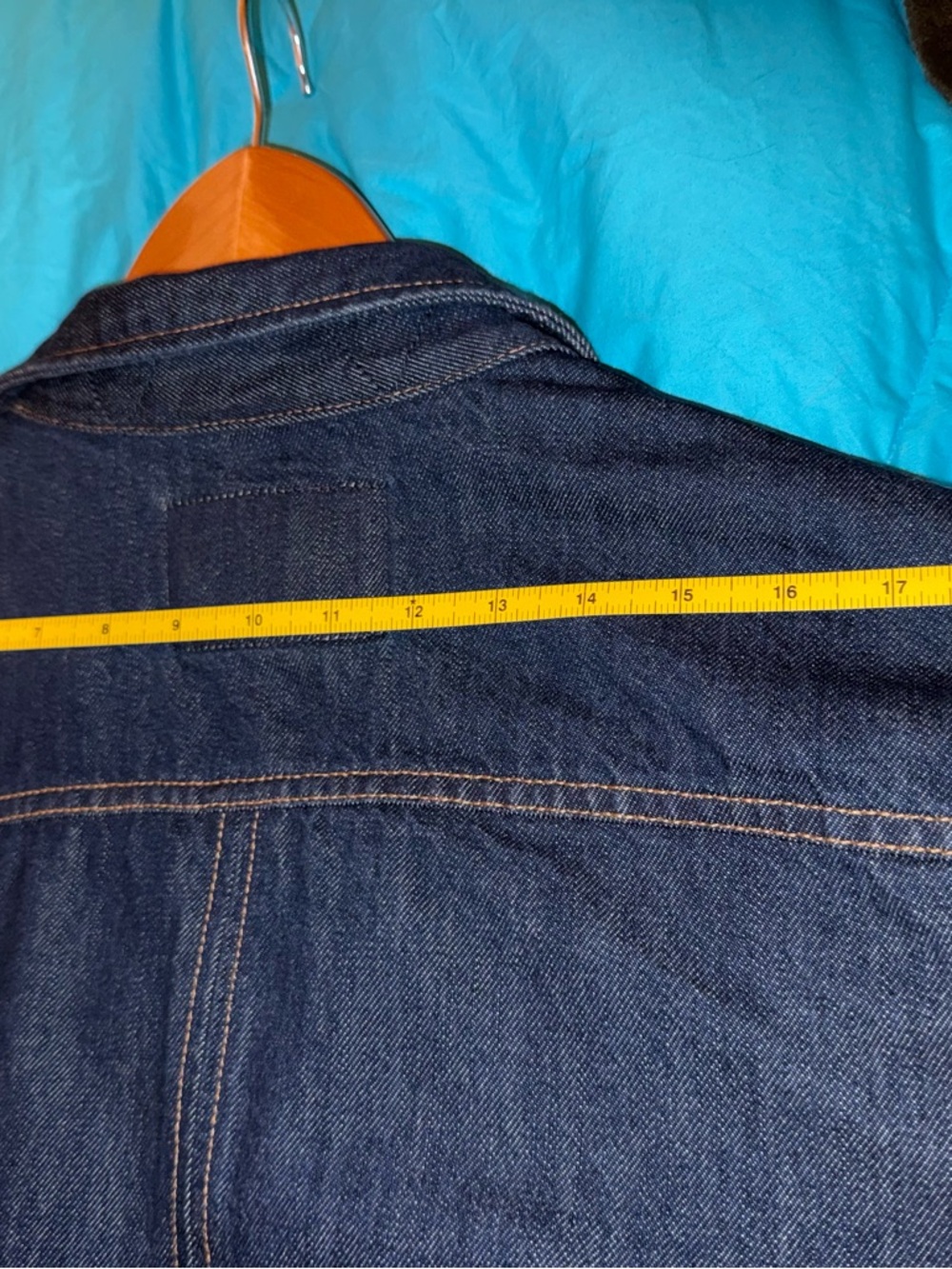 Taylor Stitch Long Haul Dark Blue Denim Jacket - Picture 10 of 10